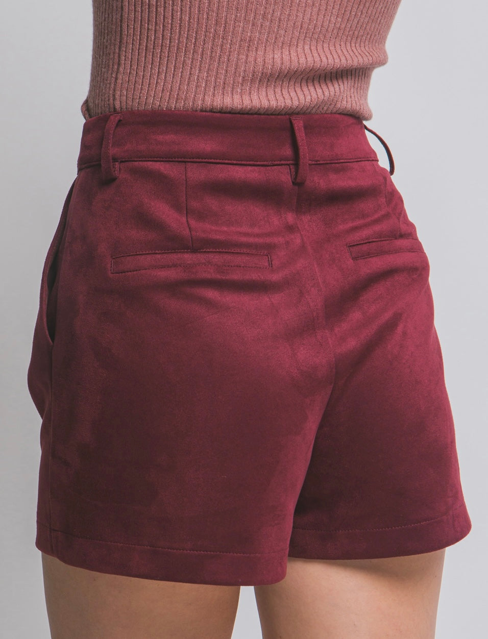 Classic Suede Shorts