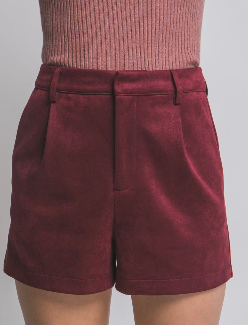 Classic Suede Shorts