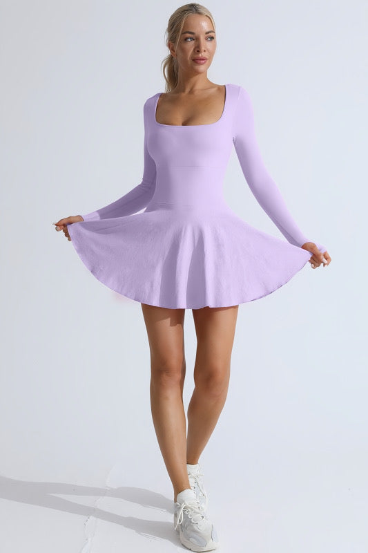 Lavender Motion Dress
