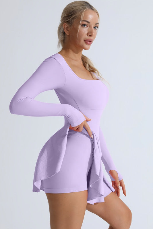Lavender Motion Dress