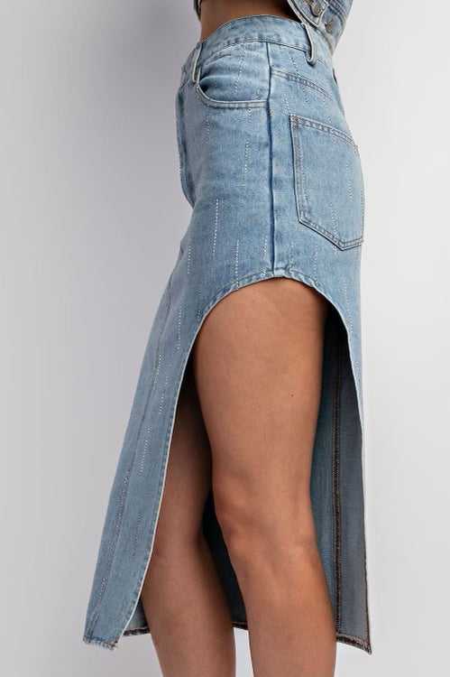 Trendsetter Denim Skirt