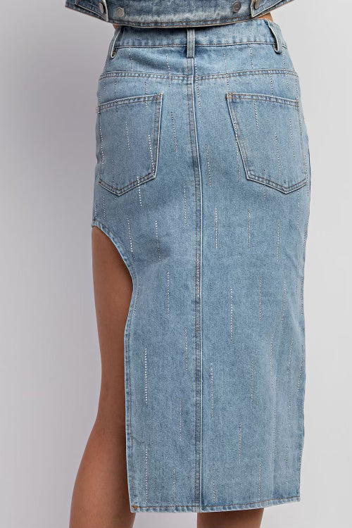 Trendsetter Denim Skirt